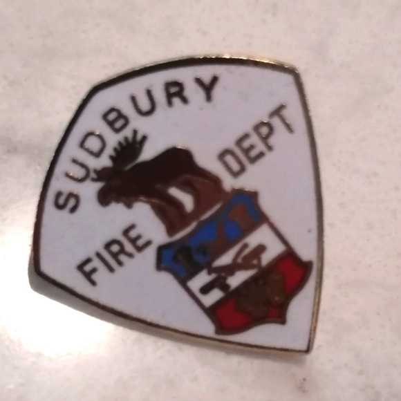 Sudbury fire department pin - Picture 2 of 2